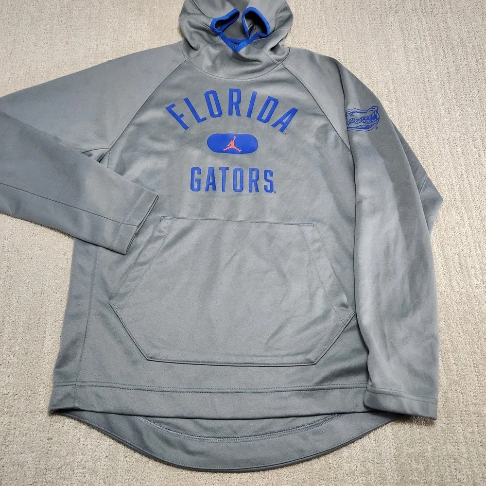 Florida Gators Hoodie Men Medium Nike Jordan Sweatshirt Performance NCAA College